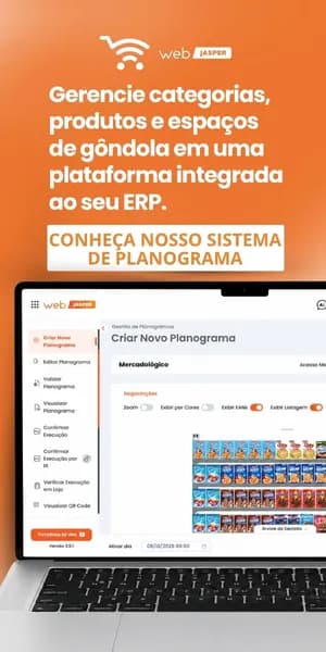 Publicidade — Web Jasper - Planograma