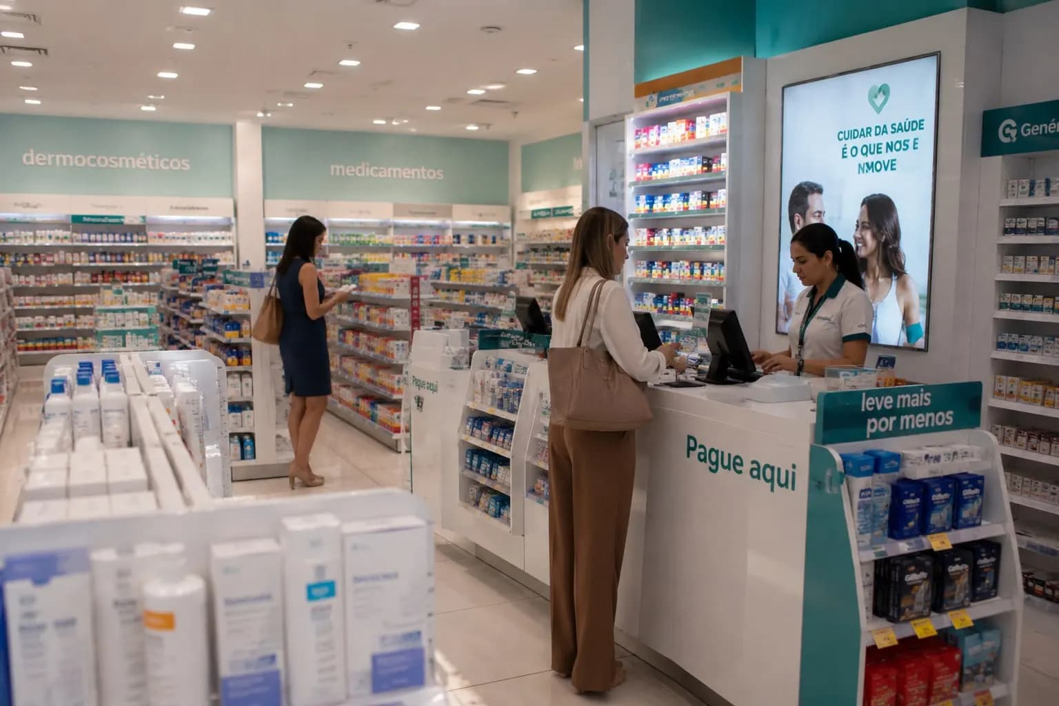 Mercado farmacêutico soma R$ 279,7 bilhões em 12 meses até julho