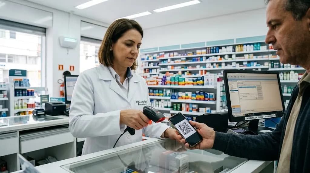 Farmácia passa a conferir receita eletrônica em sistema da Anvisa a partir desta quarta