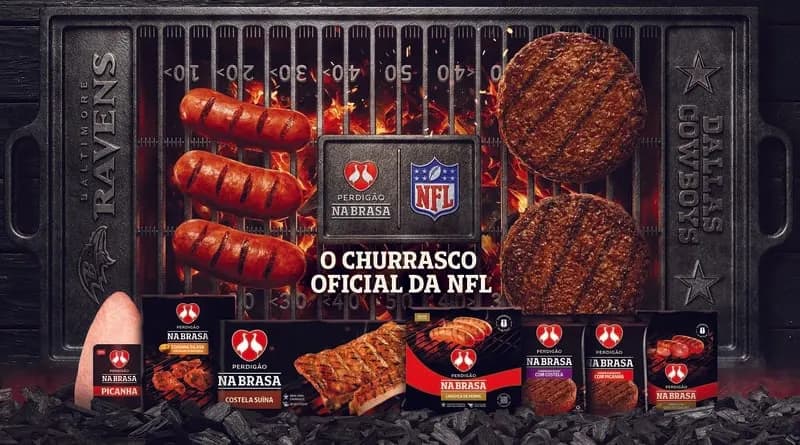 Perdigão lança linguiça com embalagem da NFL às vésperas do jogo no Rio