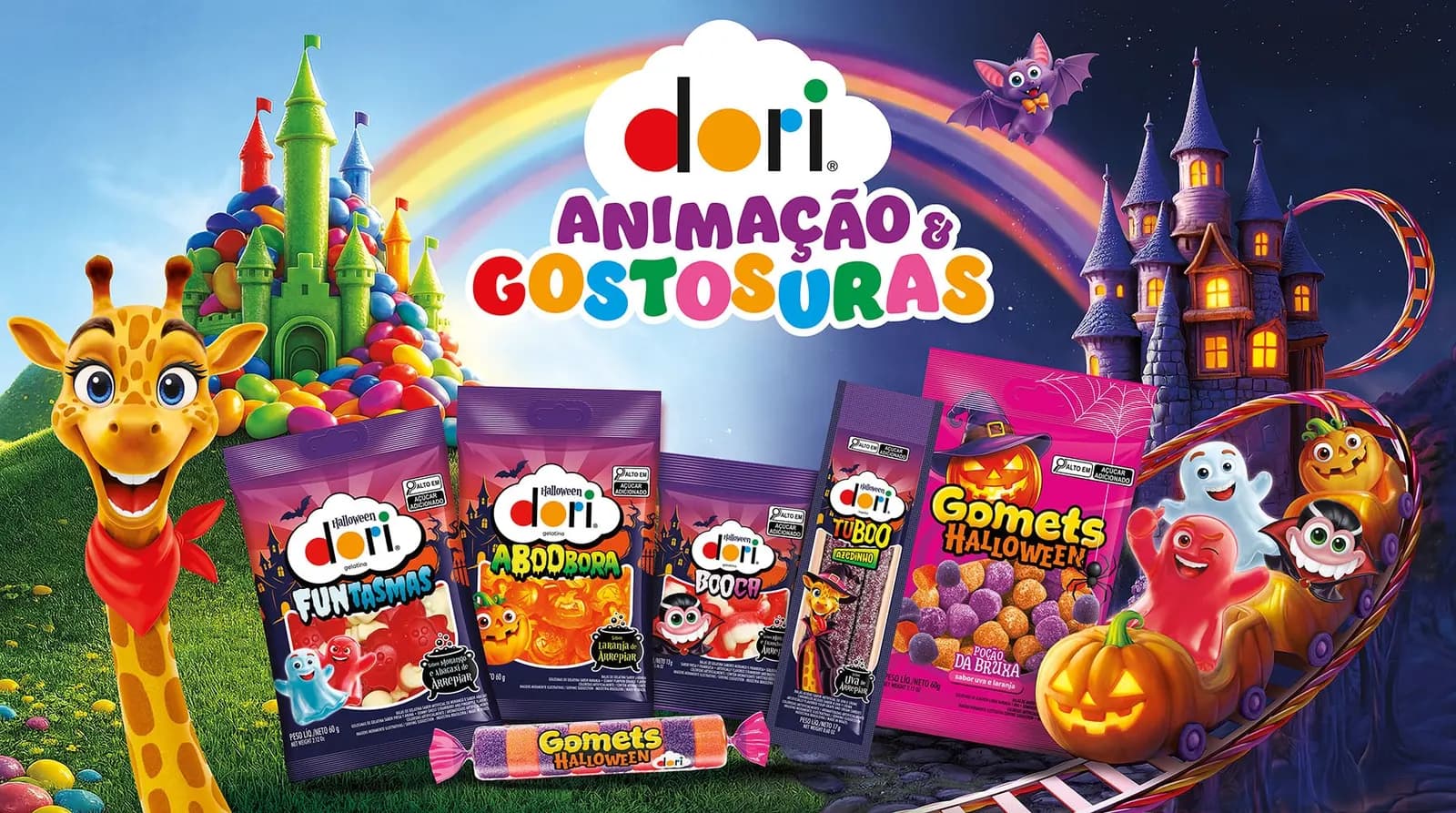 Dori Ferrara cria linha de Halloween com dois personagens e kit de PDV