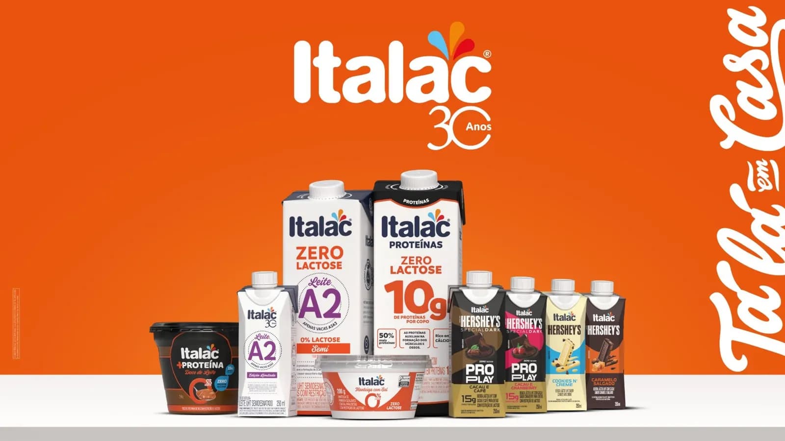 Italac leva à Superminas lançamentos em zero lactose, proteína e leite A2